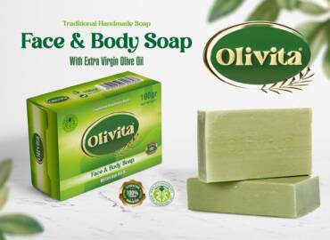 OLIVITA Traditional Handmade – Soap Face & Body Soap – With Extra Virgin Olive Oil